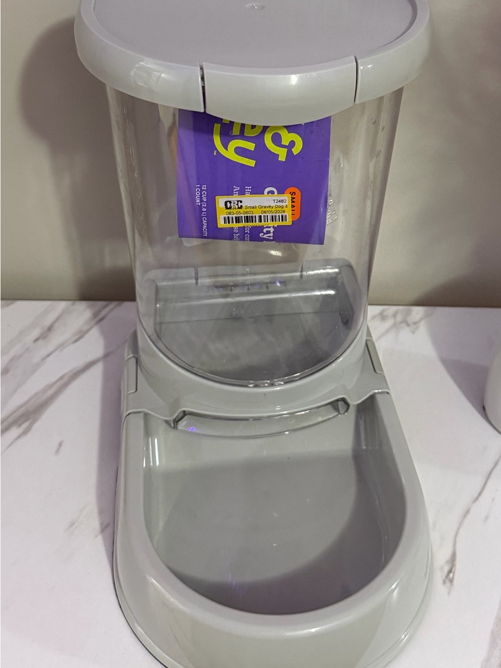Automatic Pet Feeder Dispenser - Gray